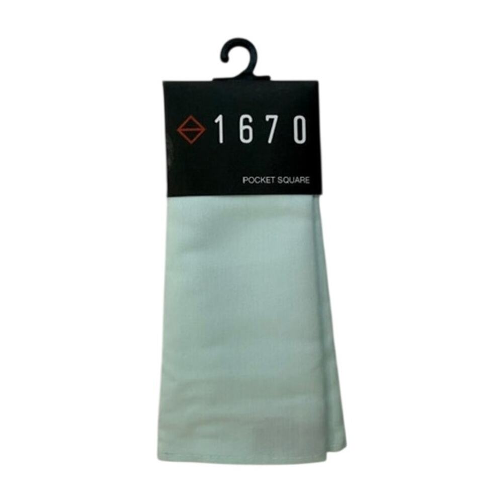 1670 Men's Pocket Square – Seafoam Mint Sage Green – NWT